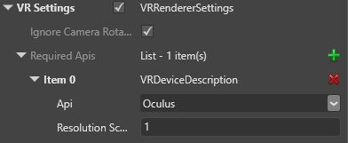 Add VR item