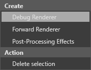 Create debug renderer