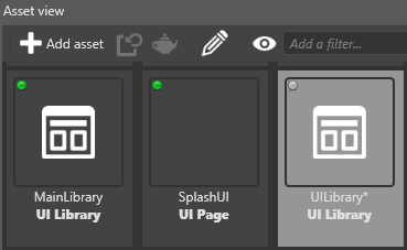 Added UI library